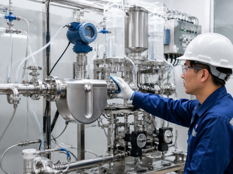 桂林科里奥利液体质量流量计